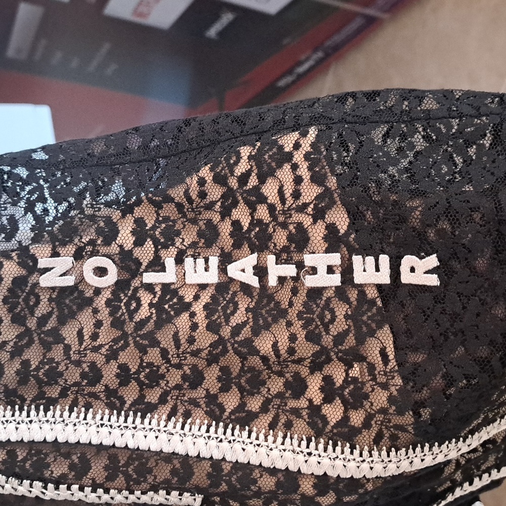 Stella McCartney Estell Thanks Girl Collection Black Lace Embroidered Top 44 - Picture 6 of 11